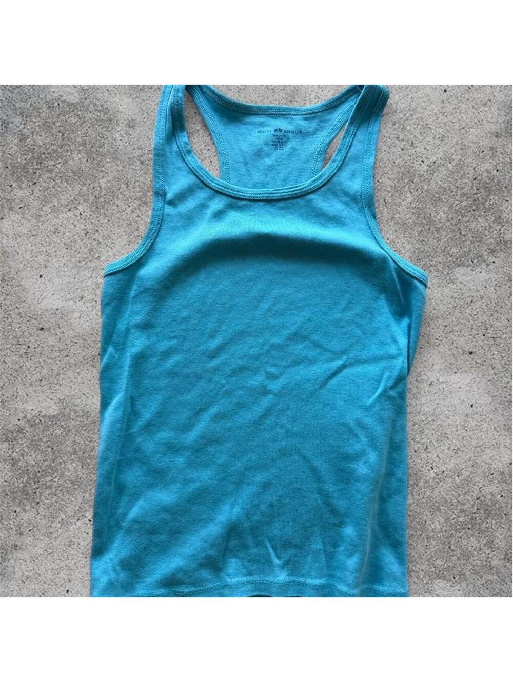 Brandy Melville bright blue tank